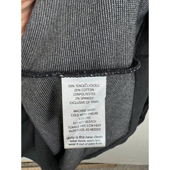 Toad & Co Nixi dress Charcoal Athleisure minimalist sz M - Picture 8 of 10